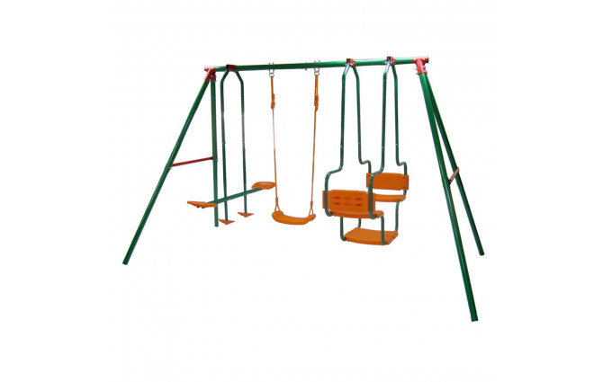 Детский комплекс DFC качели: планер, лодка и верёвочные Детский комплекс DFC качели: планер, лодка и верёвочные